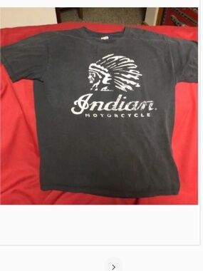 Vintage Indian motorcycle tshirt
